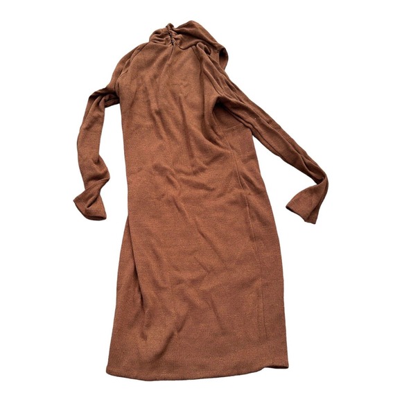 ASTR The Label Long Sleeve Sweater Midi Dress in Nutmeg | SZ Medium - Picture 3 of 5